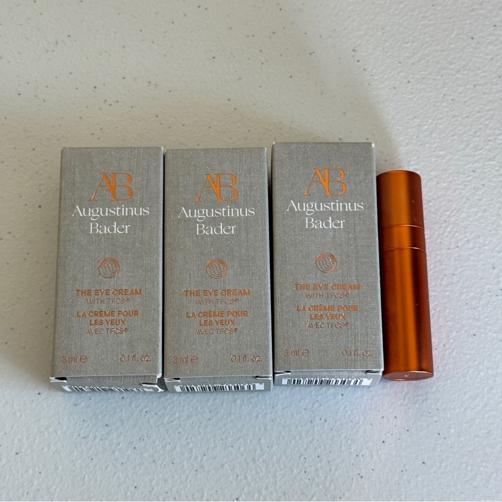 LOT OF 3 Augustinus Bader Eye Cream 3ml each 9ml total RV $123
